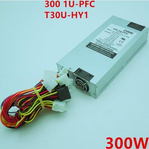 New Original PSU For TURBO-COOL EDGE -5V 1U 300W Power Supply 300 1U-PFC T30U-HY1