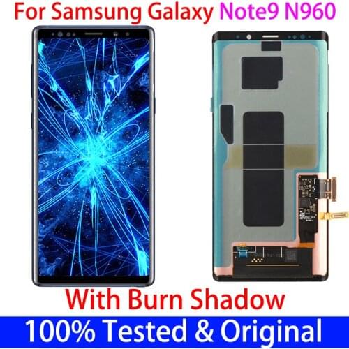 Original With Many Dots For SAMSUNG Galaxy Note 9 lcd Note9 N960 SM-N960D N960DS LCD Display and Touch Screen Digitizer Assembly