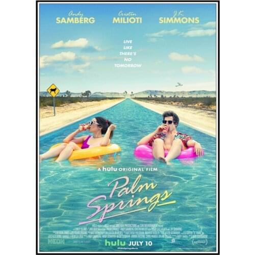 Palm Springs poster Home Decoration Stickers & Posters Wall Stickers