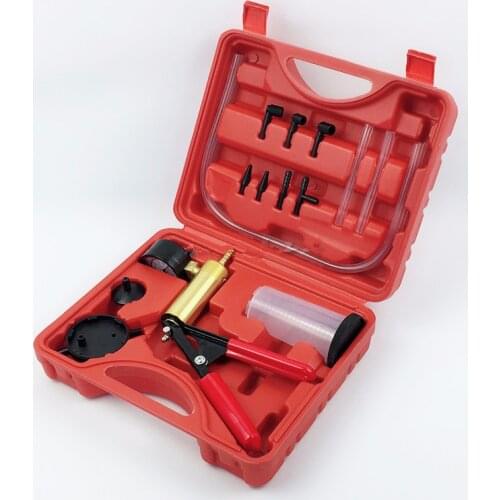 Manual vacuum pump replacement brake oil small whip dual-use copper core suction gun pneumatic auto repair tools