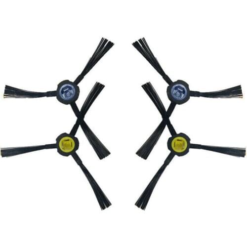 4Pcs Side Brushes For Ilife Ilife X750 V8S V80 V8 Vacuum Cleaner Replacement