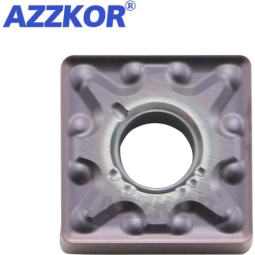 SNMG120404/SNMG120408-MA NT15TF Internal Inserts Turning Tool NC Center Lathe For Machining Material AZZKOR Carbide Blades 10pcs