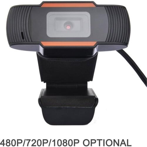 Hd USB Camera Built-In Noise Reduction Microphone White Light Design Broadly Compatible Auto Focus Plug And Play