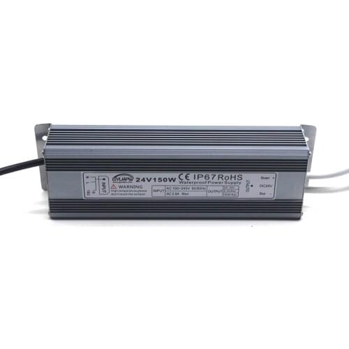 Waterproof IP67 Lighting Transform Driver AC to DC24V 30W 36W 40W 50W 60W 72W 100W 120W 150W Power Supply for LED strip Light