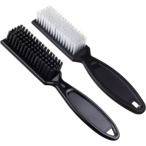 YOHAPPY Plastic Handle Hairdressing Soft Hair Cleaning Brush Barber Neck Duster Broken Hair Remove Comb Hair Styling Tools