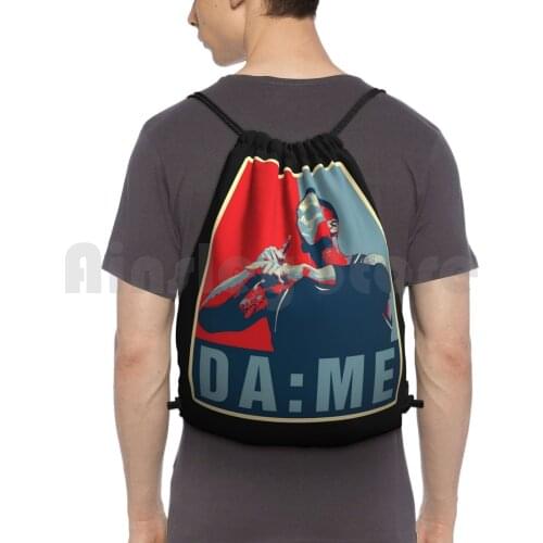 Dame Time Obama Style Backpack Drawstring Bags Gym Bag Waterproof Amian Lillard Basketball Dame Dolla Dame Dame Time