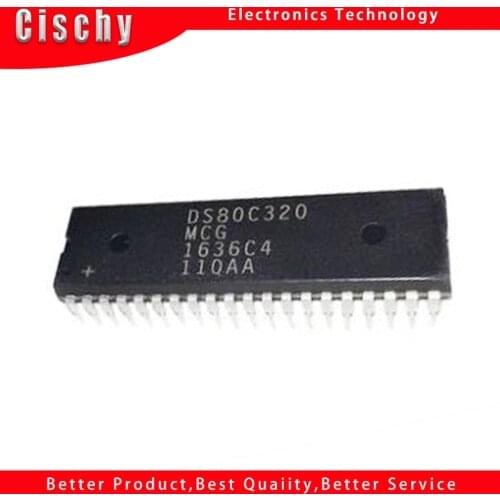 1pcs/lot DS80C320 DS80C320MCG DIP-40 new original In Stock