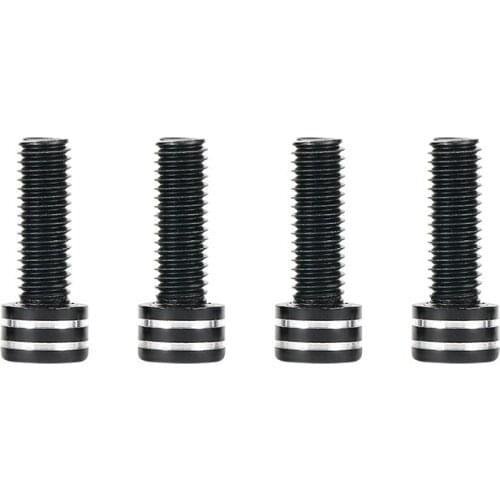 SR-SPATS M5*12 mm Mtb Bottle Cage Bolts Aluminum CNC Bike Water Bottle Holder Bolts 4 Piece