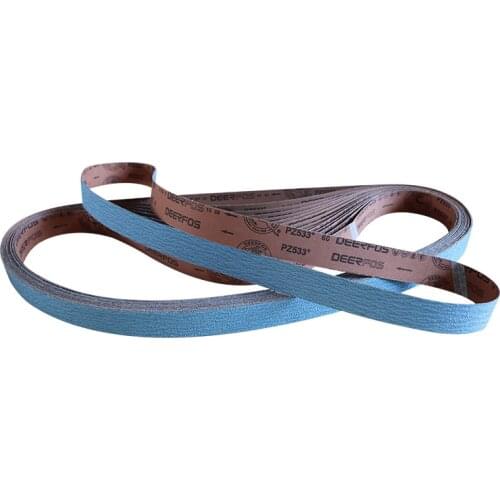 4pcs/lot 1220*50mm Zirconium Abrasive Sanding Belt PZ533 for 48"*2" Knife Sharpener Tool 40# 60# 80# 100