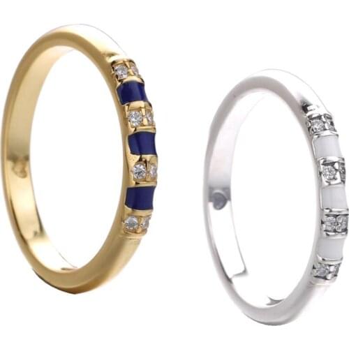 Ajax 925 Sterling Silver Stylish Woman Rings Trendy 2021 Fine Jewelry Female Birthday Gifts