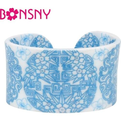 Bonsny White Bracelets
