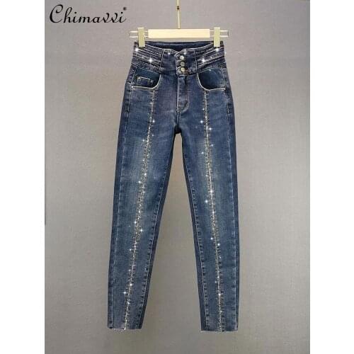 Женские джинсы скинни Chimavvi China At AliExpress