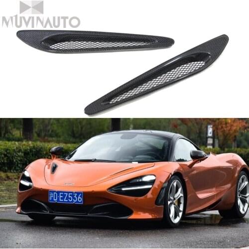 For McLaren 720s carbon fiber hood vents Engine cover into vent heat sink