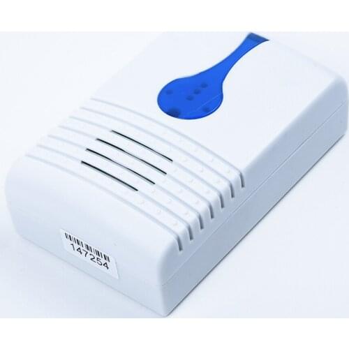 Doorbell Wireless Transmitter Receiver Remote Control Waterproof White 32Songs