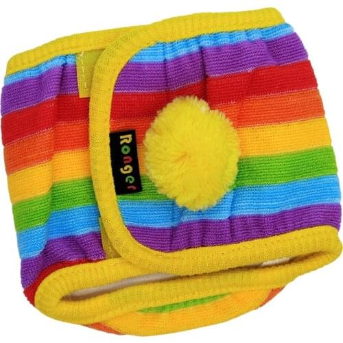 Pet Dog Breathable Physiological Pants Belly Band Wraps For Male Dogs S/M/L