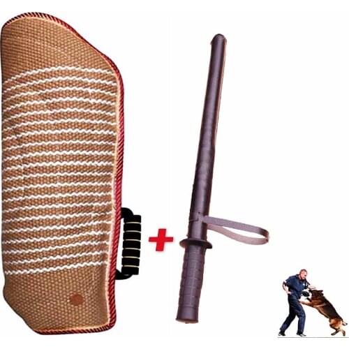 Jute Thickened Dog Bite Sleeves,Bite Stick,Guard Dog,Police Dog Training Supplies Pet Products German Shepherd Belgian Malinois