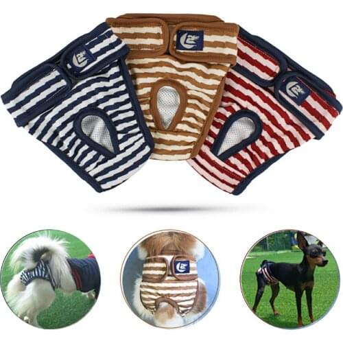 Dog Physiological Pants Pet Dog Diapers Hygiene Washable Pet Panties Harassment Shorts Panties Dog Panties