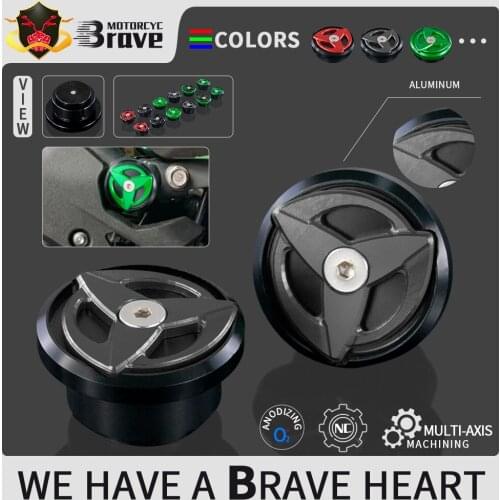 Motorcycle Frame Hole Cover Caps Plug Kit Decor For Kawasaki EX400 EX250 Ninja 250 400 Z400 2018 2019 2020 2021 Ninja400