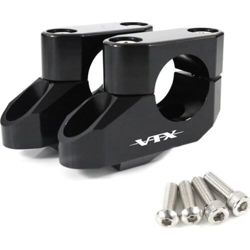 Fit For Honda VTX 1300 R/S/C/T 2002 2003 2004 2005 2006 2007 2008 2009 25.4mm 1 Inch Handlebar Riser Back Moved Up Riser
