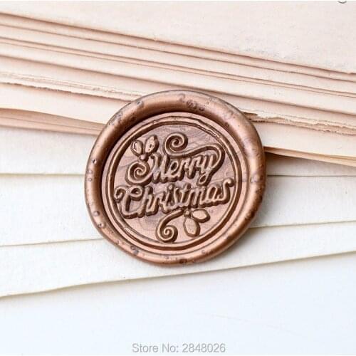 Merry Christmas Seal Stamp, Christmas wax seal stamp,Wax Seal Stamp Kit, Wedding invitation seals,gift packing Party seal