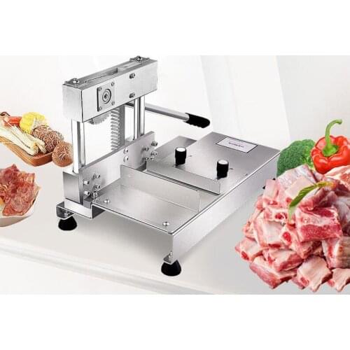 Manual Meat Cutting Machine Commercial Low Price Bone Saw Machine Cutting Pork Knuckle Ribs