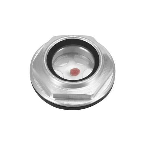 Air Compressor Fittings Oil Sight Glass 30x1.5mm Male Threaded with O-ring