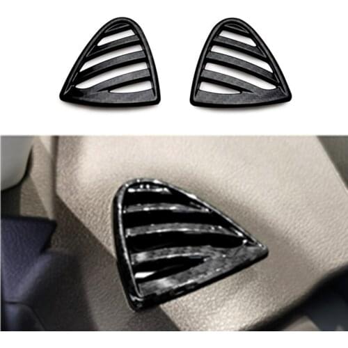 For Nissan Kicks 2017-2021 Interior Dashboard Upper Air Outlet ABS Decoation Cover Trim