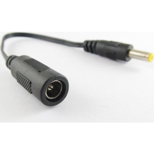 1pc 15cm 4.8x1.7mm Male Plug to 5.5x2.1mm Female Jack DC Power Adapter Cable Item No.: 4-0114