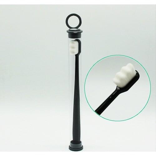 1 Pcs Ten thousand hair toothbrushes hot sale pregnant women and children soft toothbrush super soft with PVC tube