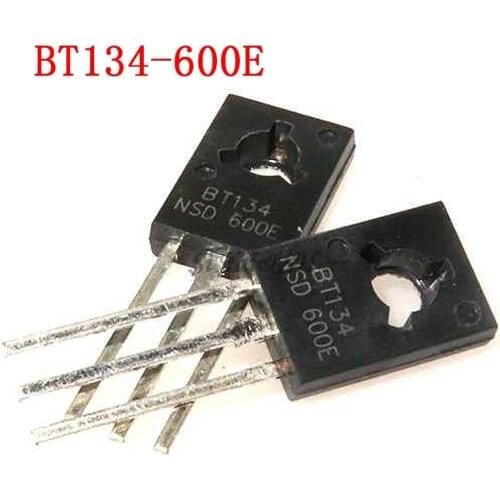 10PCS BT134-600E TO126 BT134-600 BT134 600E TO-126 new and original IC Chipset