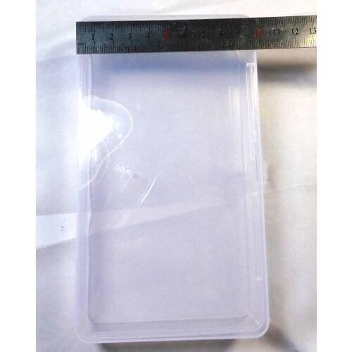 10pcs PP Transparent Storage Box for DIY Needle Container Key Tool Plastic Boxes