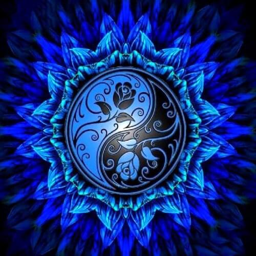 Full Square Round Drill 5D DIY Diamond Painting "Religious Mandala" 3D Embroidery Cross Stitch 5D Home Decor