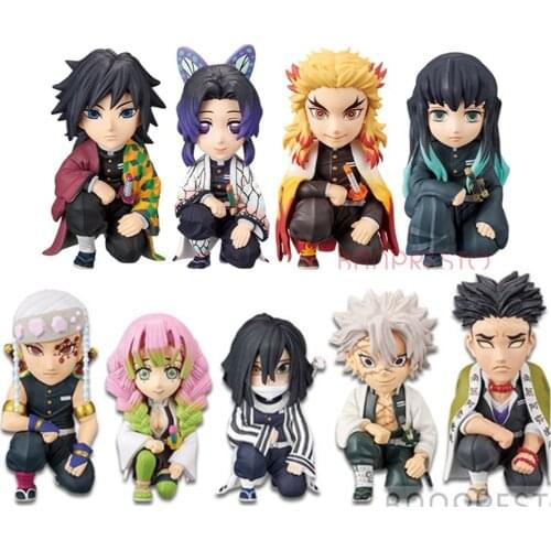 Anime Demon Slayer:Kimetsu No Yaiba Kamado Cute WCF PVC Action Figure Toys
