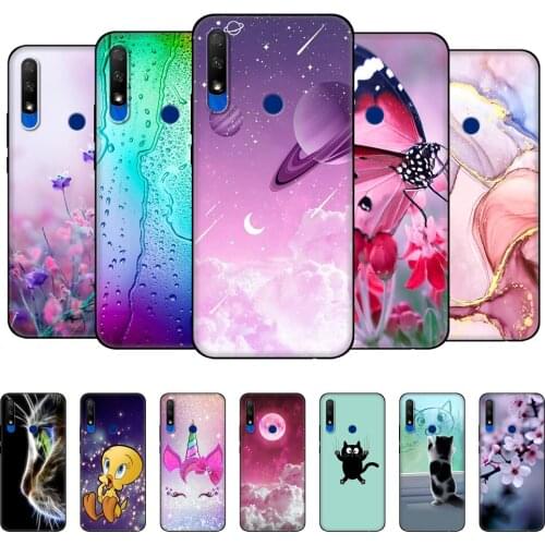 For Honor 9X Global Case Honor 9X Premium Case Silicon Soft Back Phone Cover For Huawei Honor 9X Premium STK-LX1 black tpu case