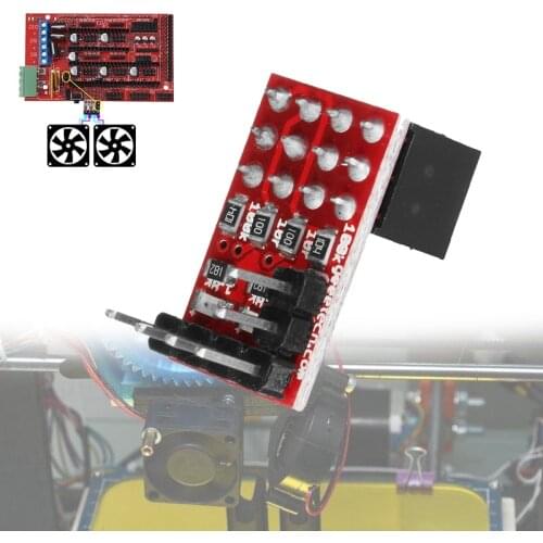For Reprap Ramps1.4 RRD Fan Extender,2 PWM controllable channels,3D printer,Mendel