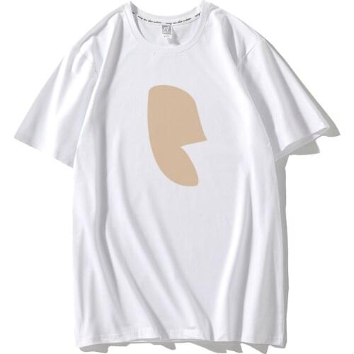 Korea Vintage Abstract Painting Retro Summer Womens T-shirt Casual Short Sleeve O-Neck Harajuku Tees XS-3XL T-shirt Tops Shirt
