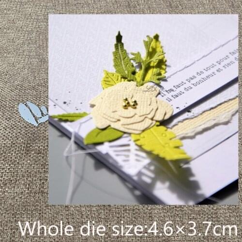 XLDesign Craft Metal Cutting Die mold 4Pcs leaves set decoration scrapbook Album Paper Card Craft Embossing die cuts