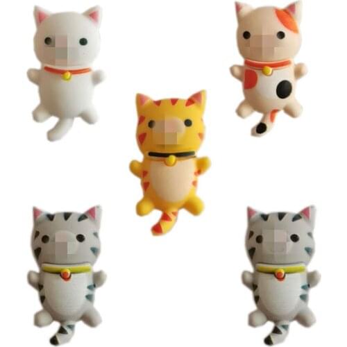 Cute Large Cartoon Cats Animal Flatback Resin Cabochons Embellishments Scrapbook Craft DIY Hair Accessories