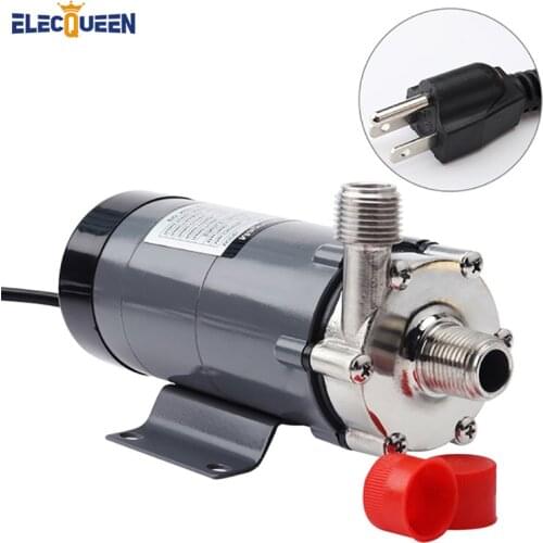 110V Hombrew pump,US Plug Magnetic Drive Pump 15R With Stainless Steel Head