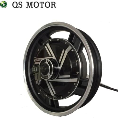 QS 16*3.0inch 2000W 273 28H V2 Brushless DC Electric Motorcycle Hub Motor
