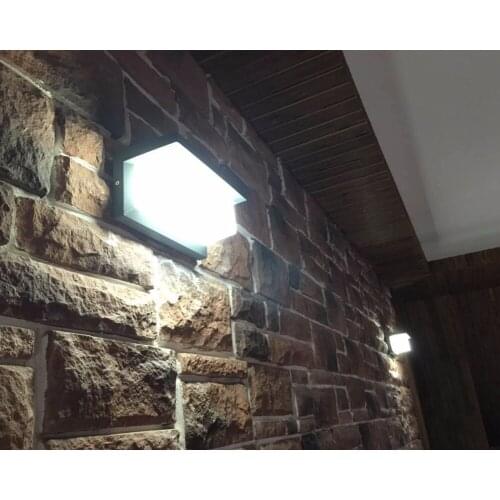 Outdoor Wall Lamp Modern LED Wall Light Aluminum Garden Porch Patio Aside Front Door Lighting Light waterproof IP65 85-265V Home