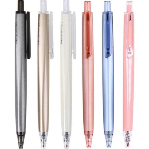 High Quality Gel Pen 0.5mm Tip,Black/Blue/Red Ink,New Material Metal Feeling Business Pens Use Office School Supplies Stationery