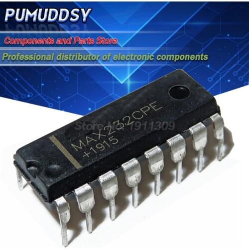 10PCS MAX232CPE MAX 232 CPE IC,integrated circuit MAX 232 CPE MAX232
