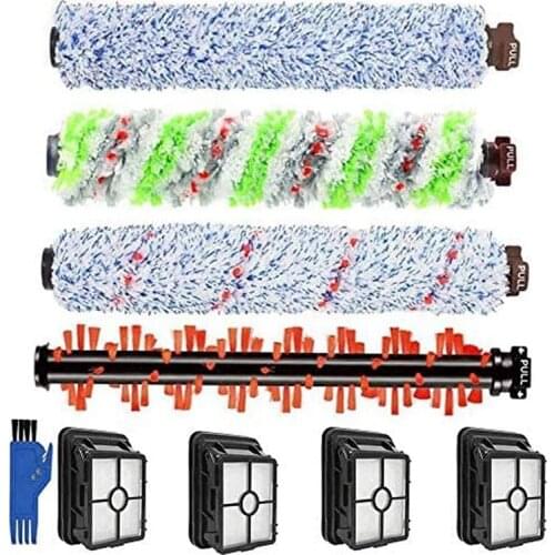 9Pcs Vacuum Cleaner Accessories, Brushroll Replacement Part for Bissell 1866F CrossWave Vacuum Cleaner