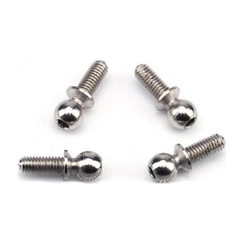 Ball Head Screw for Wltoys 144001 1/14 4WD RC Car Spare Parts Upgrade Accessories