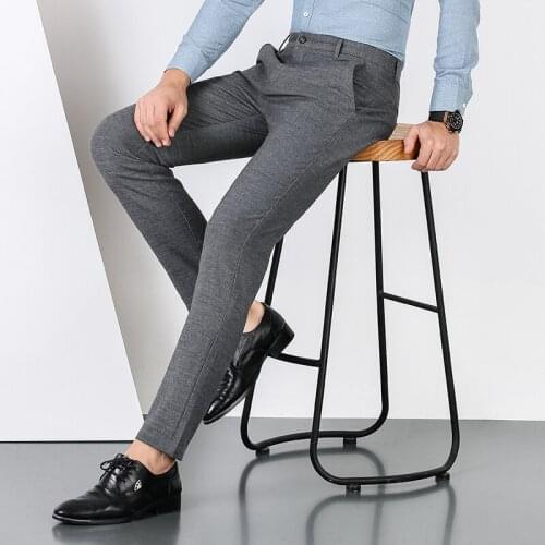 CHANSUNRUN Men's Classic Trousers