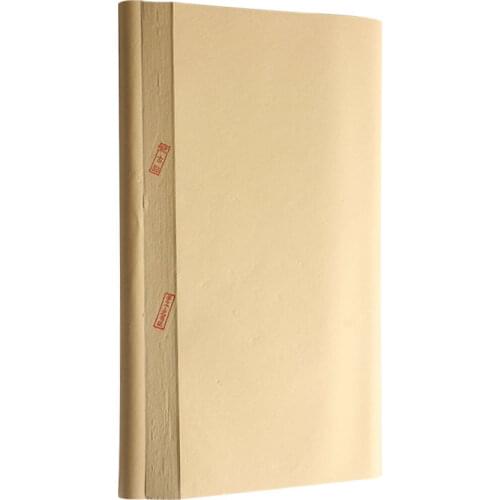 Pure Handmade Bamboo Calligraphy Paper 34*69cm Half-Ripe Xuan Paper Landscape Flower and Bird Character Painting Rice Paper