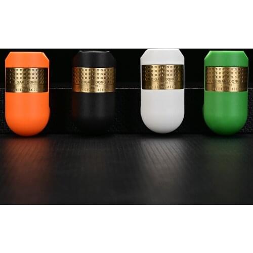 CIGARLOONG Cigar Holder Portable Plastic Pocket Mini Rest Cigar Stand Bracket Smoking Accessories Household Gift Box