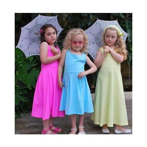 White And Ivory Kids Umbrella Royal Vintage Lace Parasol Cotton Sun Umbrella DIY Handmade for Wedding