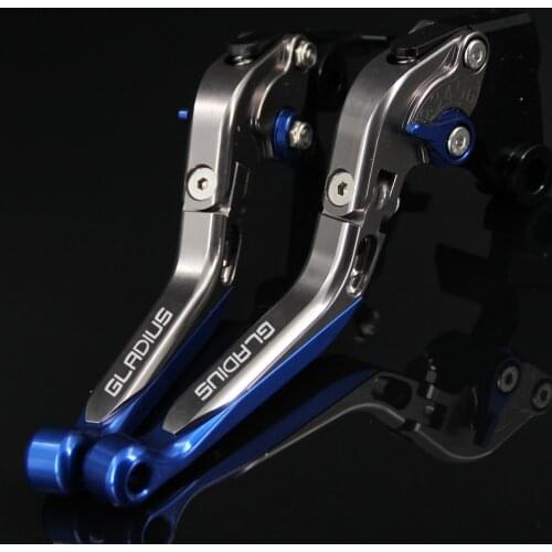 For SUZUKI SFV650 GLADIUS 2009-2015 2010 2011 2012 2013 2014 2015 Folding Extendable Motorcycle Brake Clutch Levers Accessories